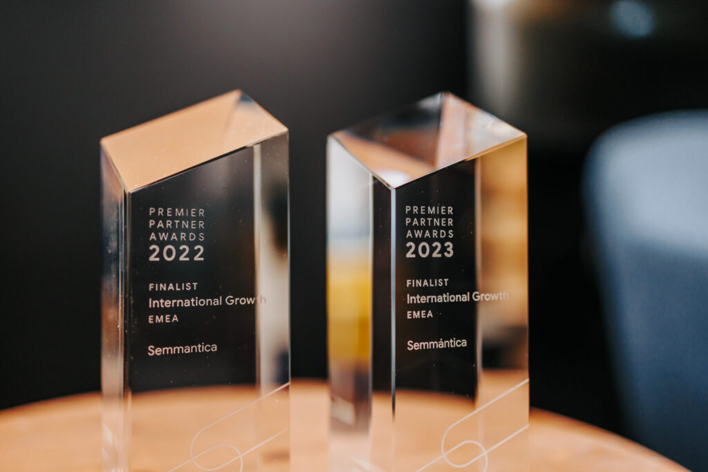 Caso de éxito: Semmántica es finalista EMEA en los Google Premier Partner Awards 2023