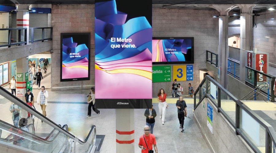 DOOH metro locations