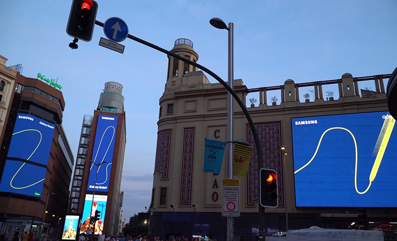 DOOH locations advertising displays