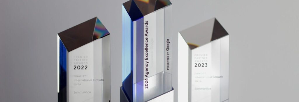 Caso de éxito: Semmántica es finalista EMEA en los Google Agency Excellence Awards 2024